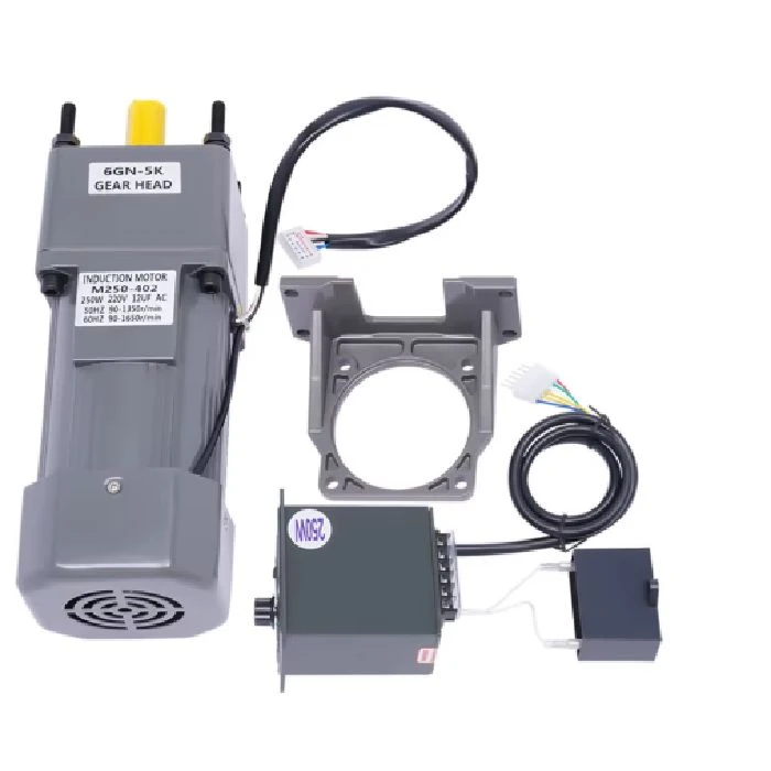 Motor AC 250W z reduktorjem 1:5 in regulatorjem 270RPM